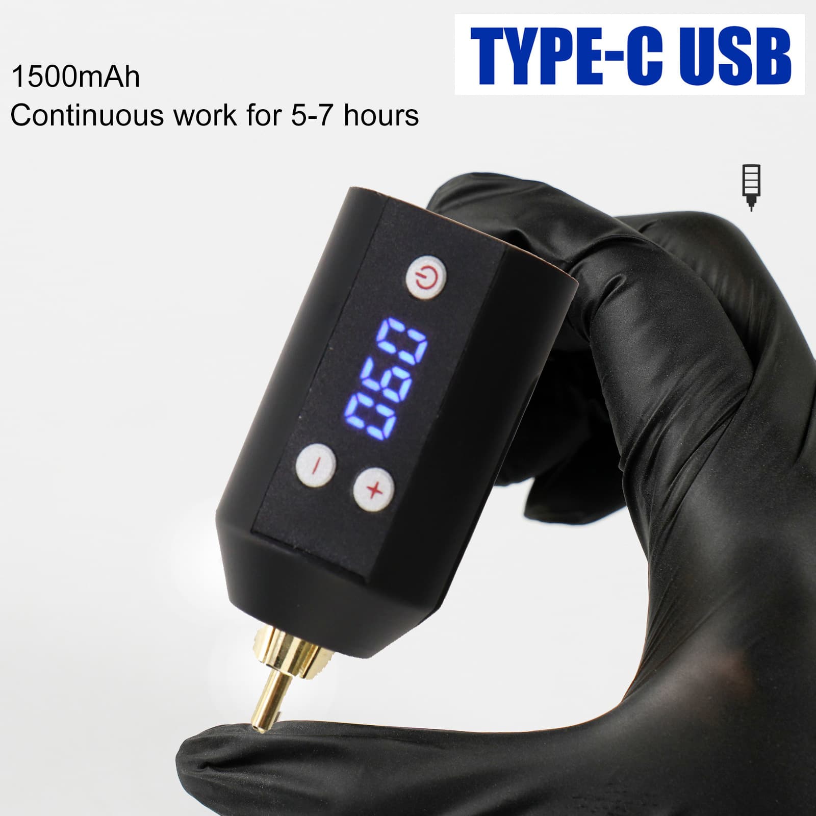 Wireless USB Tattoo Power Supply Mini Power Supply Tattoo Machine Mobile Auxiliary RCA Regulated Power Supply