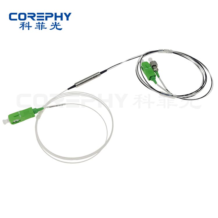 Three-Port FWDM Wavelength Division Multiplexer Triple-Wavelength Combiner Device