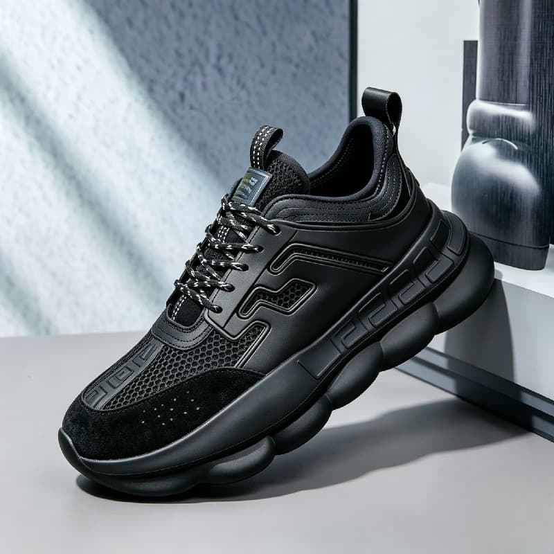 Thick Sole Breathable Mesh Casual Shoes, Couple Sports Shoes, Men's Shoes New Summer Style, Dad Shoes, Outdoor Daily Running Shoes
