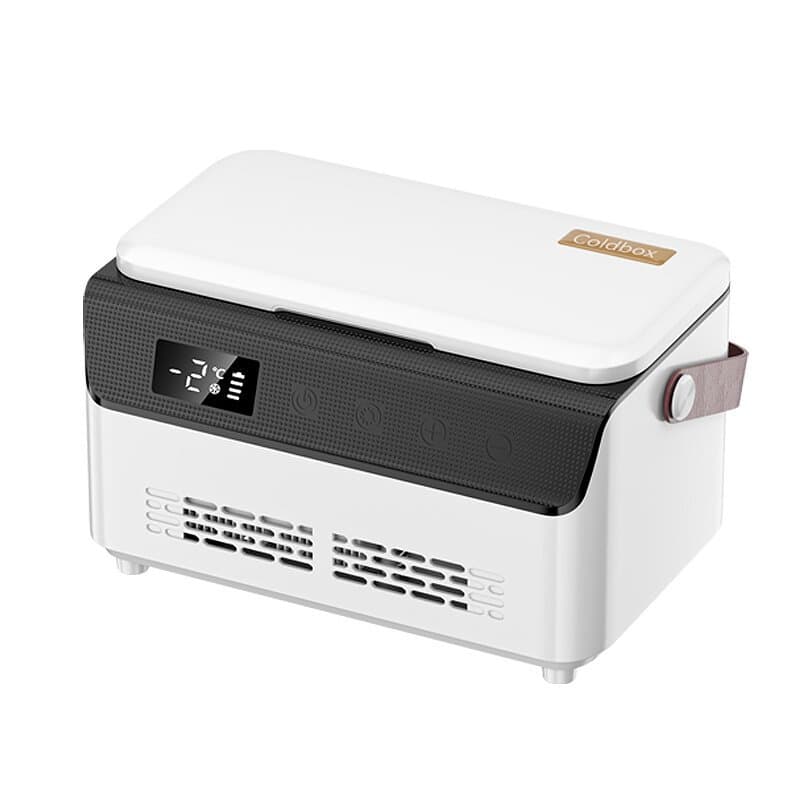 Kaiji Bear Portable Insulin Refrigerator Box, Mini Car & Home Dual-Use, 0-18 Degrees, USB Rechargeable, with Battery