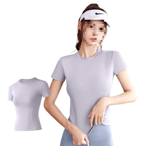 Yoga wear for women 2024 tops Internet celebrity tight slimming short-sleeved running equipment gym sports T-shirt
