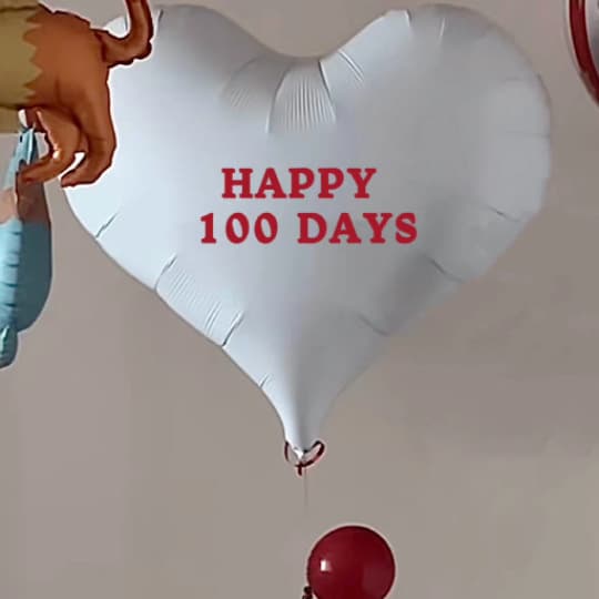 Bobo Ball Transparent Sticker DIY Letter Name Balloon Sticker Proposal Birthday Arrangement Wedding Room Happy Word Sticker