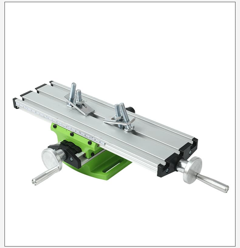 Multi-functional cross table for bench drills, high-precision slide table, mini milling machine drill stand DIY kit