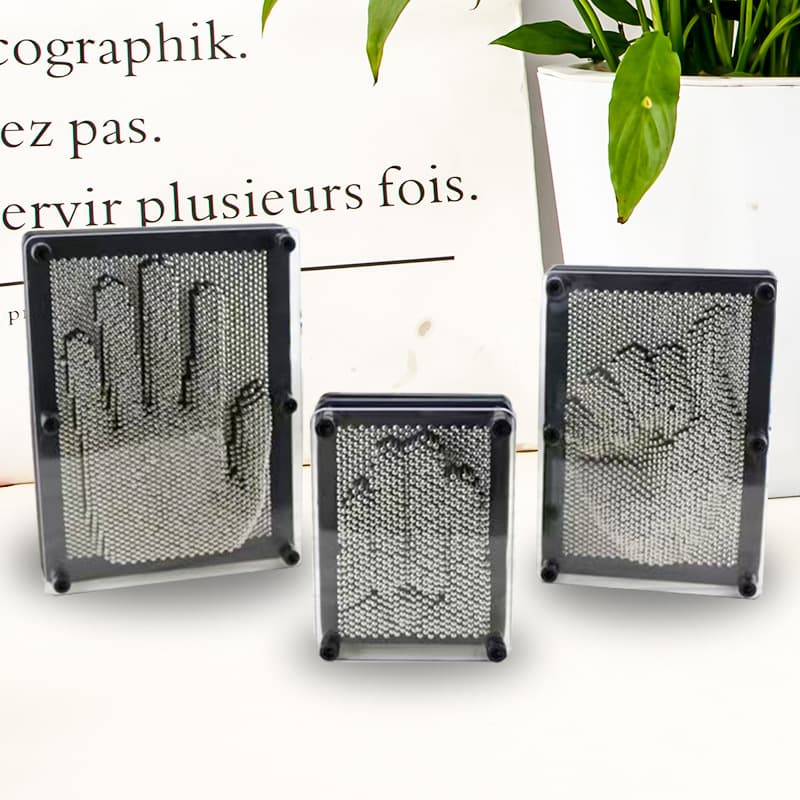 Large 3D Pin Art Clone Handprint - DIY Fingerprint Birthday Gift Decor