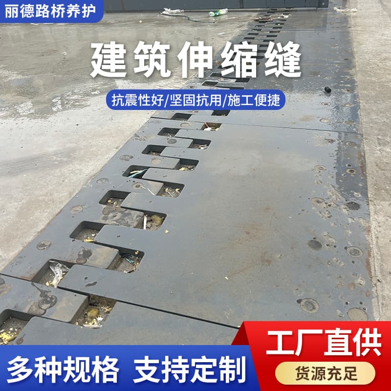 Factory Direct Supply Highway Bridge Expansion Joint, Road Special-Shaped Steel Multi-Directional Displacement Expansion Joint, Tooth Plate Type Expansion Joint
