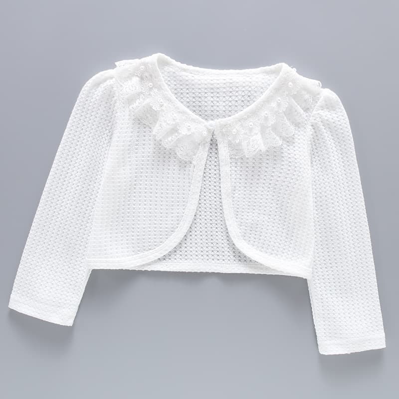 2023 Spring Summer New Children's Sun Protection Shirt Export Girls Cotton Thin Long Sleeve Cardigan Jacket