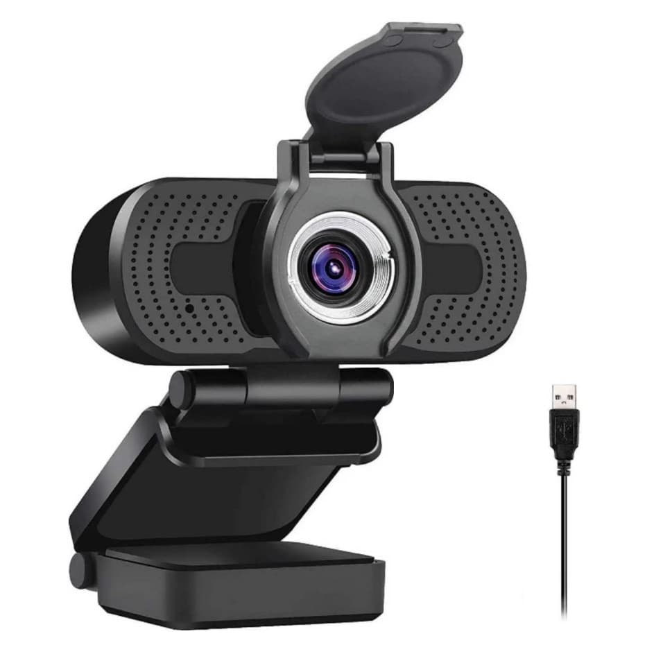 X5-1080P Factory Best-seller Amazon Computer Webcam Video Conference Online Class Live Streaming Privacy 2K Cross-border Fast