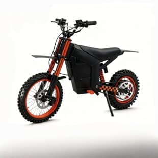 Cross-border Electric Off-road Motorcycle 52V Snow Bike Mountain Beach Multi-terrain Electric Vehicle Black Knight Off-road Bike