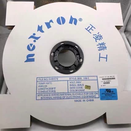 Genuine Nextron by Zhengling Precision 16P gray ribbon cable with FC crimp terminal matching cable UL standard 7*0.127