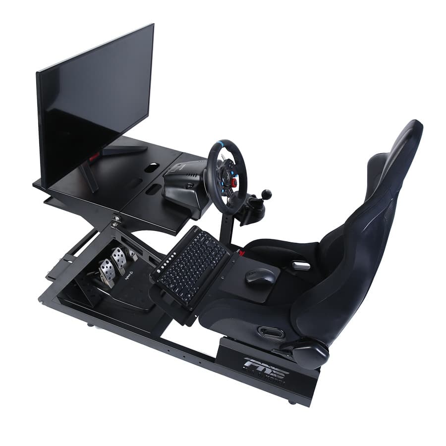 Complete Racing Simulator Steering Wheel Stand Seat G29 Thrustmaster Moza Forza Horizon 5 Others