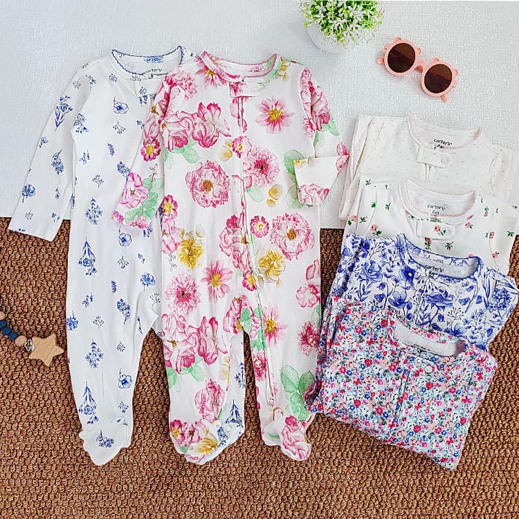 Baby Footed Romper European and American Style Class A Crawling Suit Long Sleeve Double Zipper Bodysuit Newborn Close-fitting Clothing