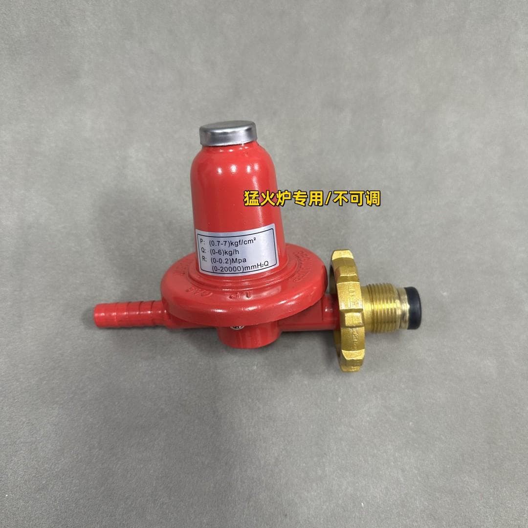 Qun Song Lu Mei Wan Mei medium pressure valve high-power stove pressure regulator explosion-proof gas meter LPG national standard cylinder regulator