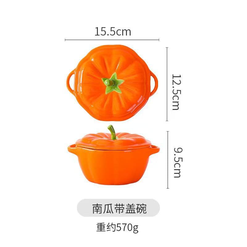 Trendy Creative Fruit Ceramic Tableware Set - Strawberry Lemon Plate, Avocado Soup Bowl, Corn Small Dish