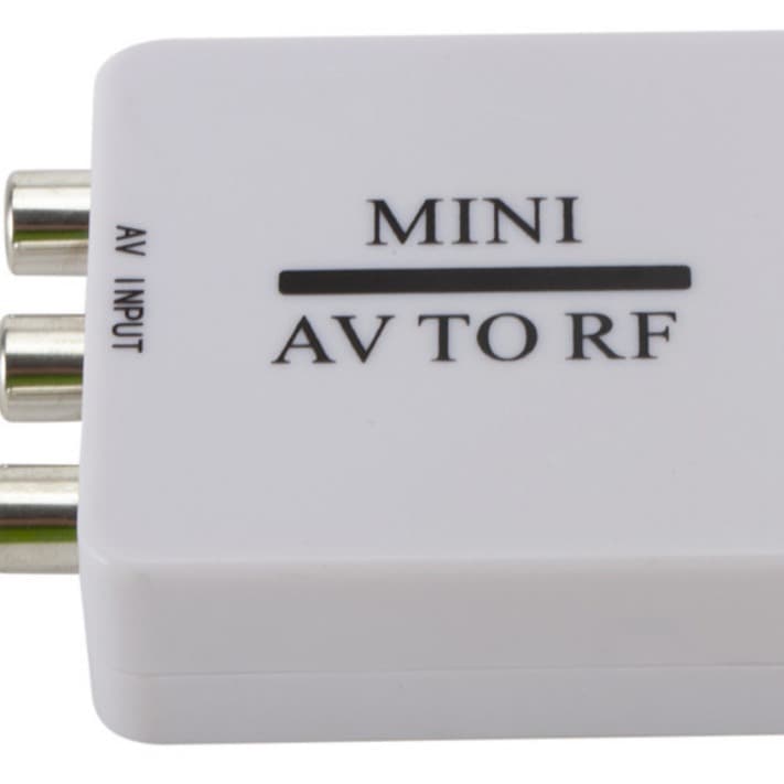 AV/RF Converter, AV to TV Modulator, Cable Old TV Signal RF Modulator