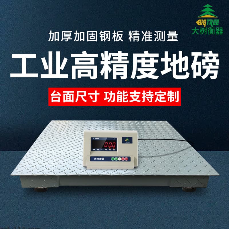 Dashu Weighing Instrument Electronic Floor Scale 1-3-ton Industrial Small Floor Scale Factory Logistics 5-ton 10-ton Platform Scale Ton Scale