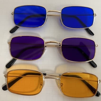 Magic Glasses Detector Brand Playing Card Detection See-Through Lens Pai Gow Entertainment Magic Props