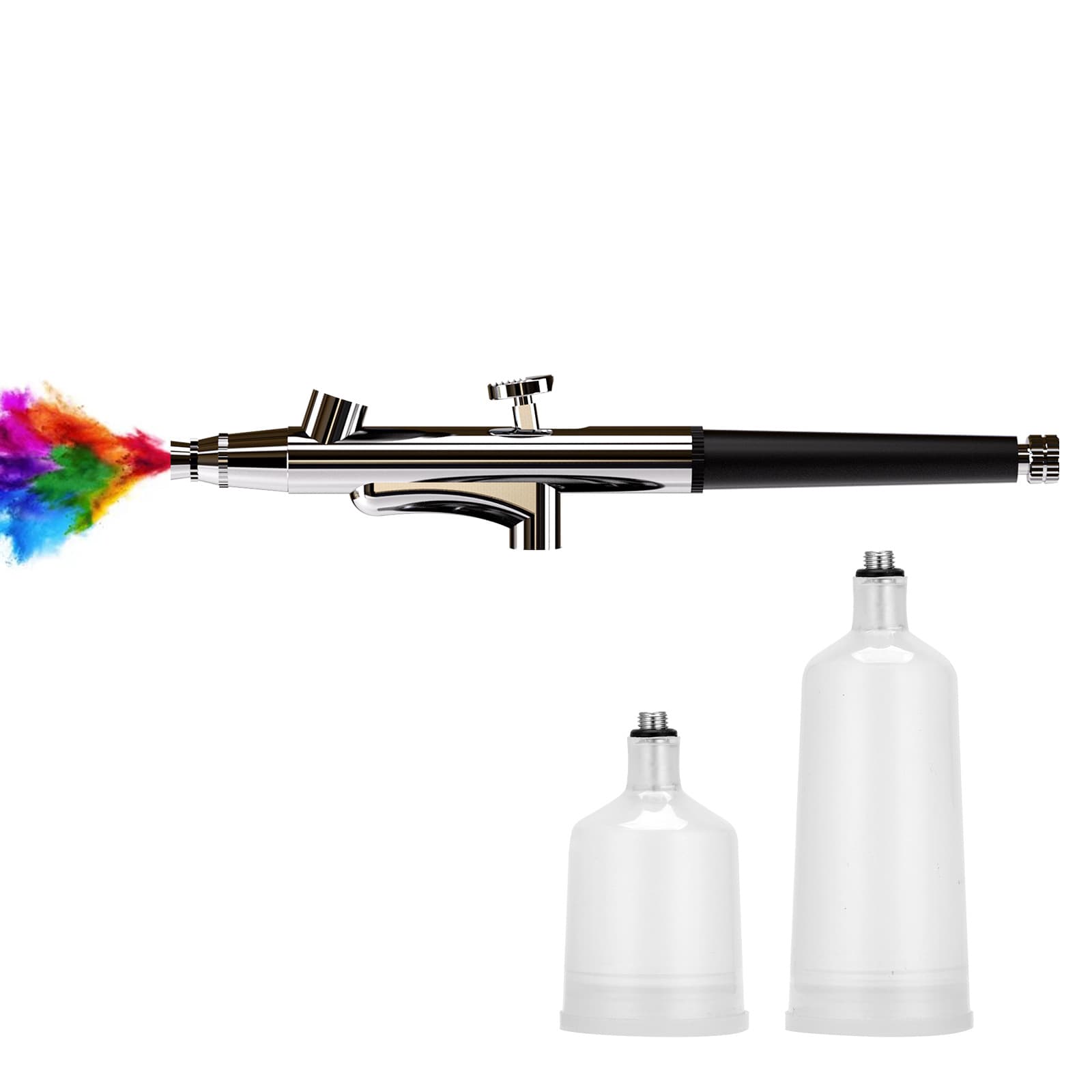Oxygen Infusion Device Nail Spray Gun Replaceable Accessories 20ml Product Solution Pot Nozzle Spray Gun Extension Tube Cleaning Kit