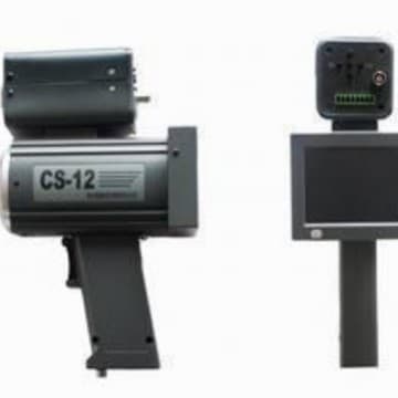 CS-12 Handheld Capture Smart Radar Speedometer Speed Gun Portable Distance Measurement High Precision Satellite