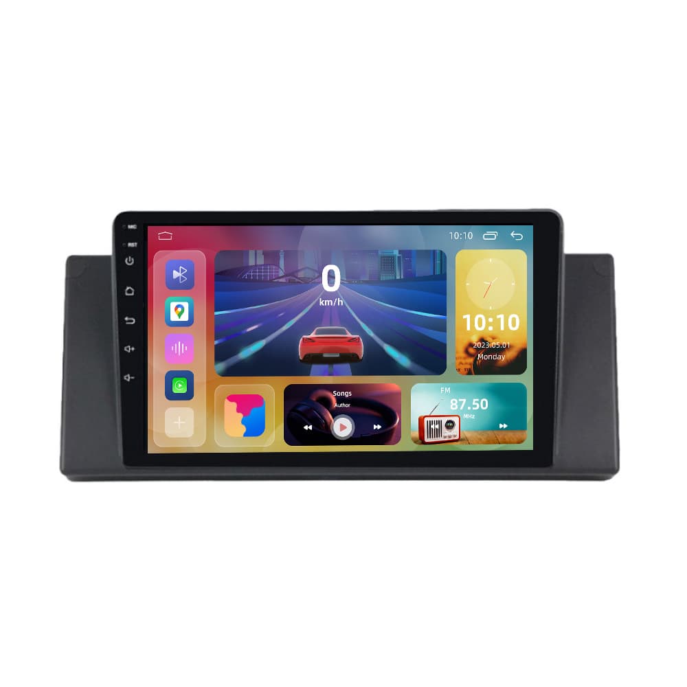For BMW E39 / X5 / E53 Car Central Console Large Screen Car Navigation Bluetooth Android Car Navigation