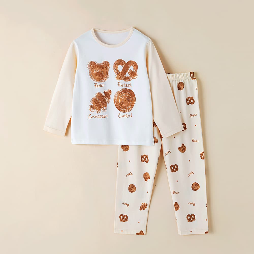 Children's Pajamas Class A Pure Cotton Baby Boys Summer Homewear Set for Kids Long Sleeve Air Conditioning Outfit