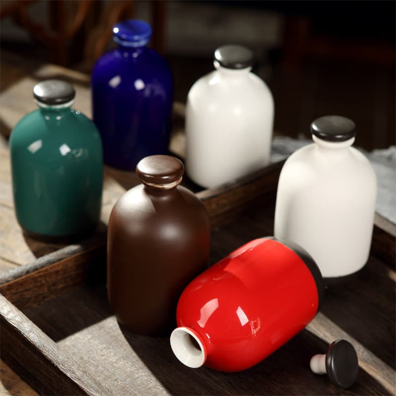 Small wine bottle 100ml, 125ml, 150ml ceramic 2.5 liang wine bottle 3 liang wine bottle mini small wine bottle