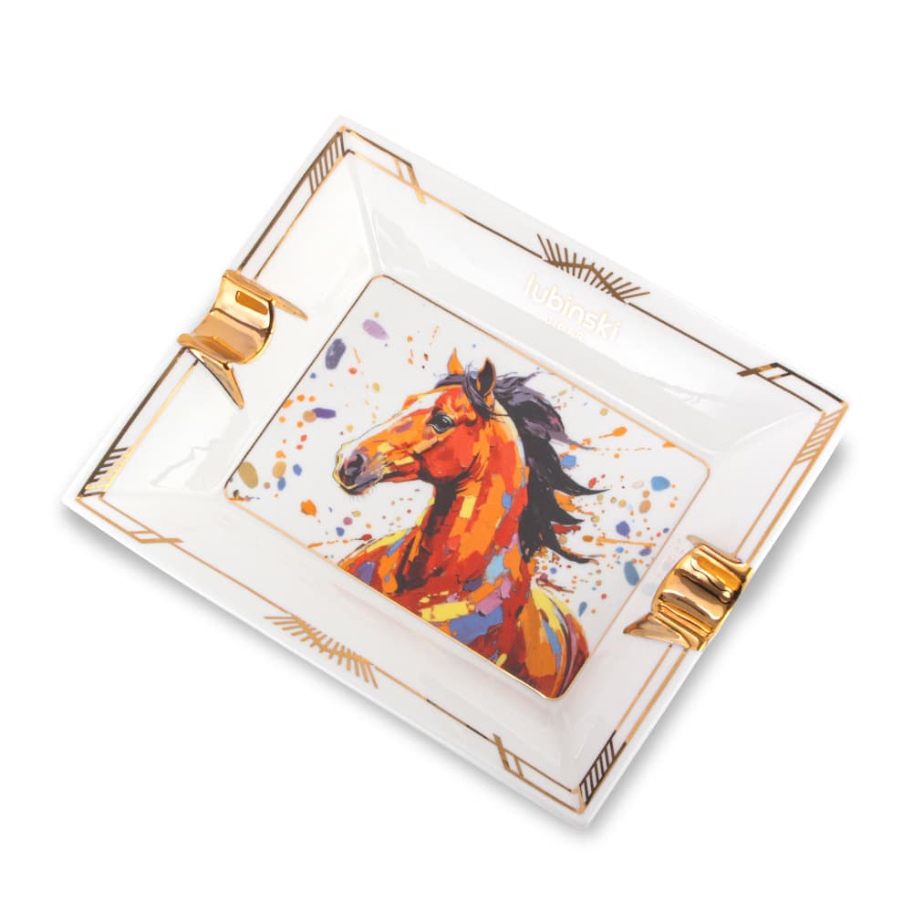 Cigar ashtray ceramic craft large diameter cigarette trough personalized creative living room office dedicated cigar ashtray