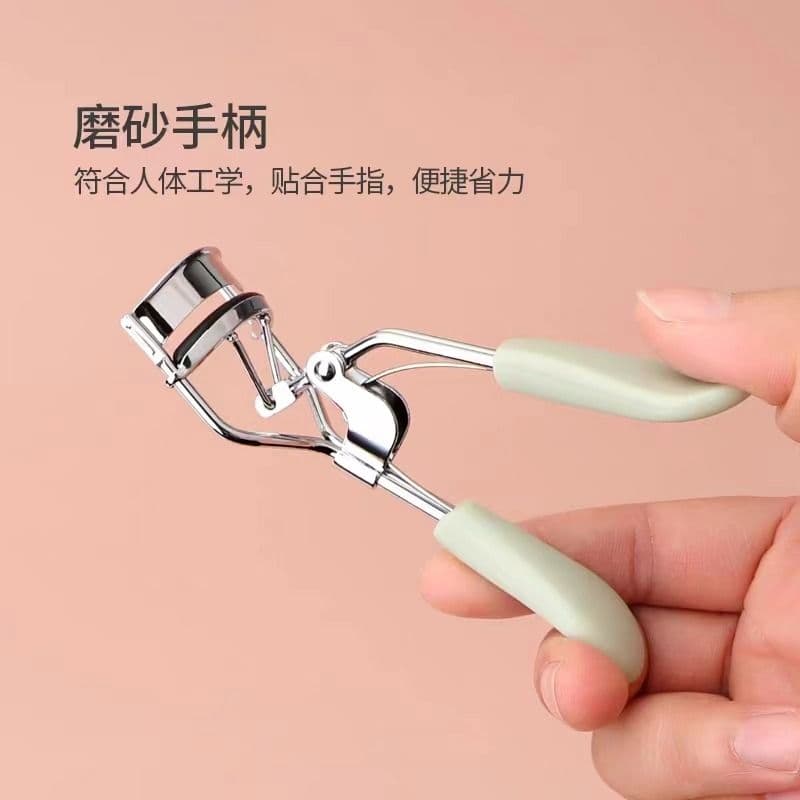 Wide-angle eyelash curler for curling women's long-lasting styling partial sunflower novice eyelash curler artifact duck tongue handle eyelash curler