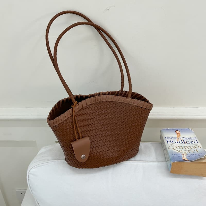 Cross-border 2026 new summer popular large-capacity woven bags for women 2026 new fashion bags