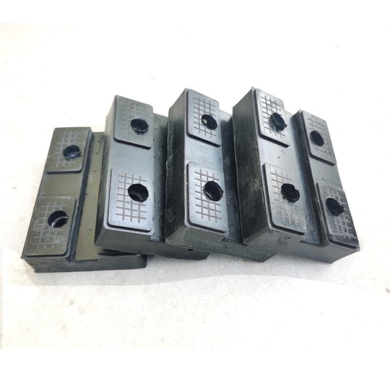Lift rectangular tray rubber pads, buffalo tendon pad accessories, buffalo tendon rubber pads, car lift square foot mats