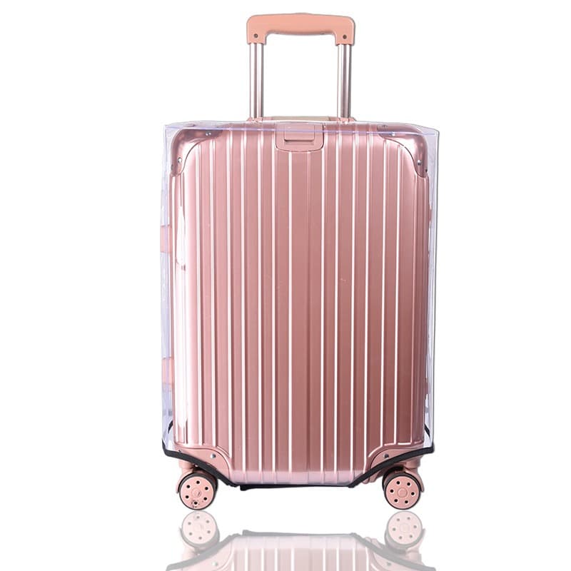 Transparent Luggage Cover Protective Case Travel Suitcase Cover Waterproof Dust Cover Cross-Border Wholesale Drop Shipping