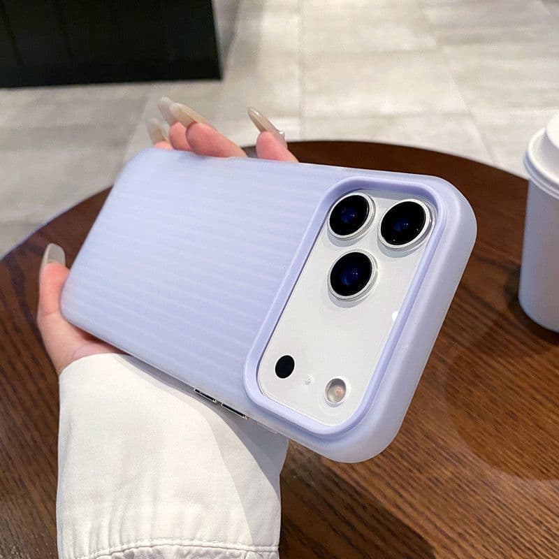 Corrugated Pattern Compatible with iPhone 17 Pro Max Case, iPhone 16 Full Coverage 15/14/13 2-in-1 Shockproof New