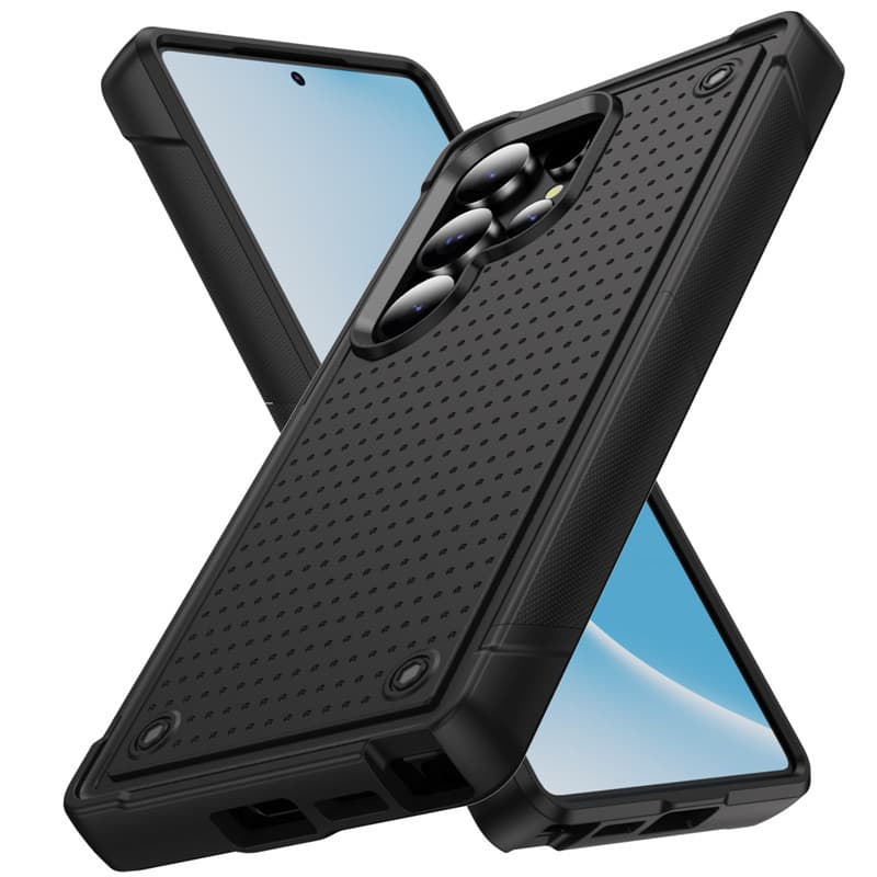 Case for Samsung S23 FE, S25 Ultra Elegant Four-Corner Shockproof Protective Cover Cross-Border E-Commerce Armor