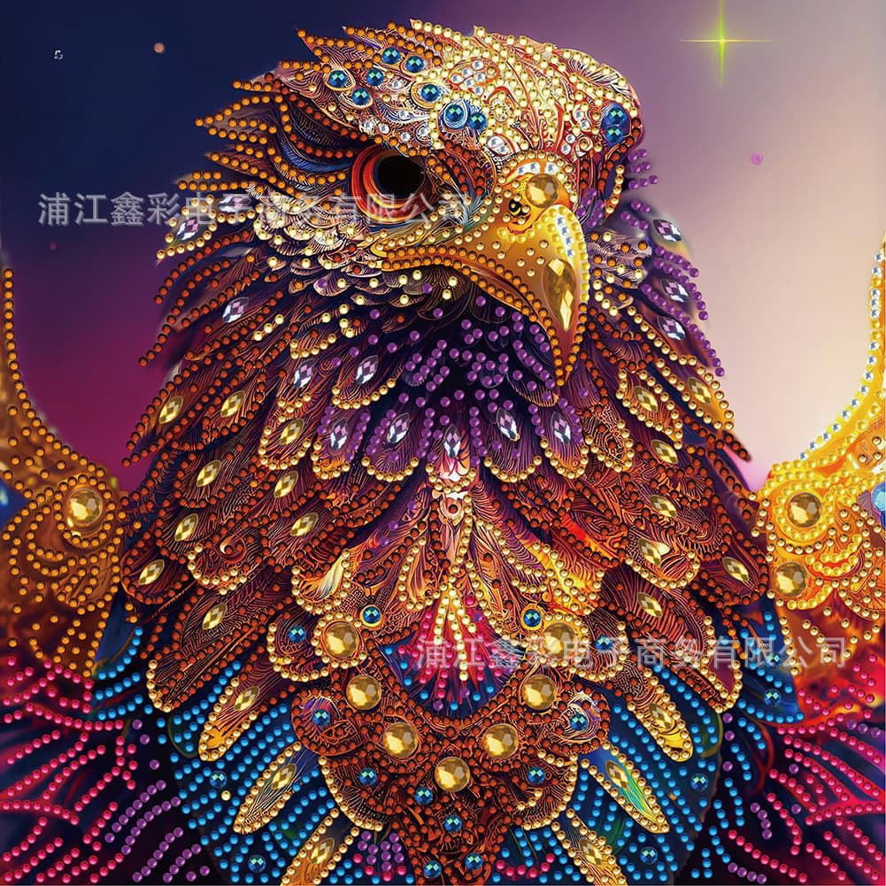 Cross-border 30CM Irregular Diamond Painting 5D Frameless DIY Diamond Painting Craft Kit Handmade Rhinestone Art