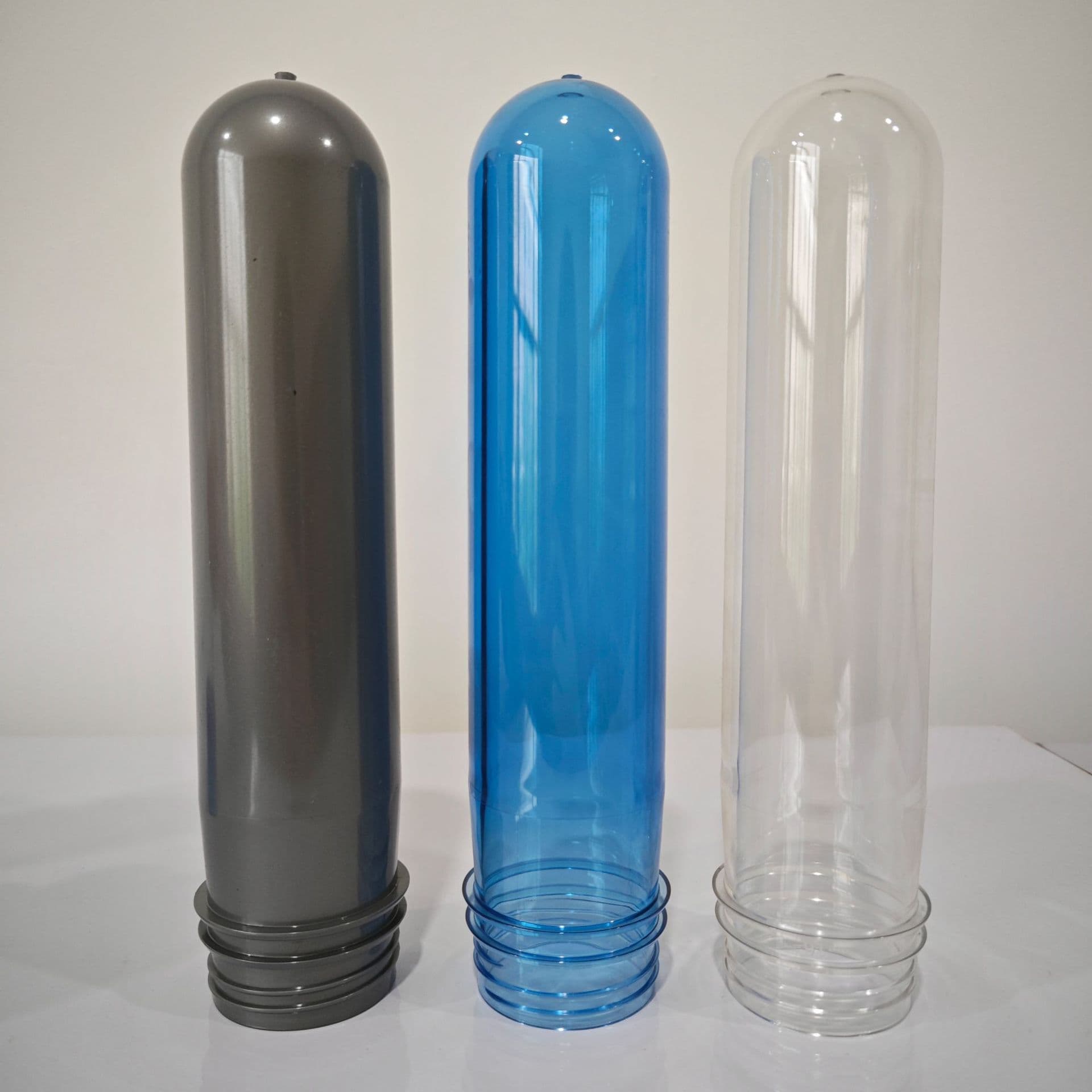 Factory supplies "45" threaded mouth preform/blow-molded beverage bottle preform tube/PET plastic mineral water bottle.