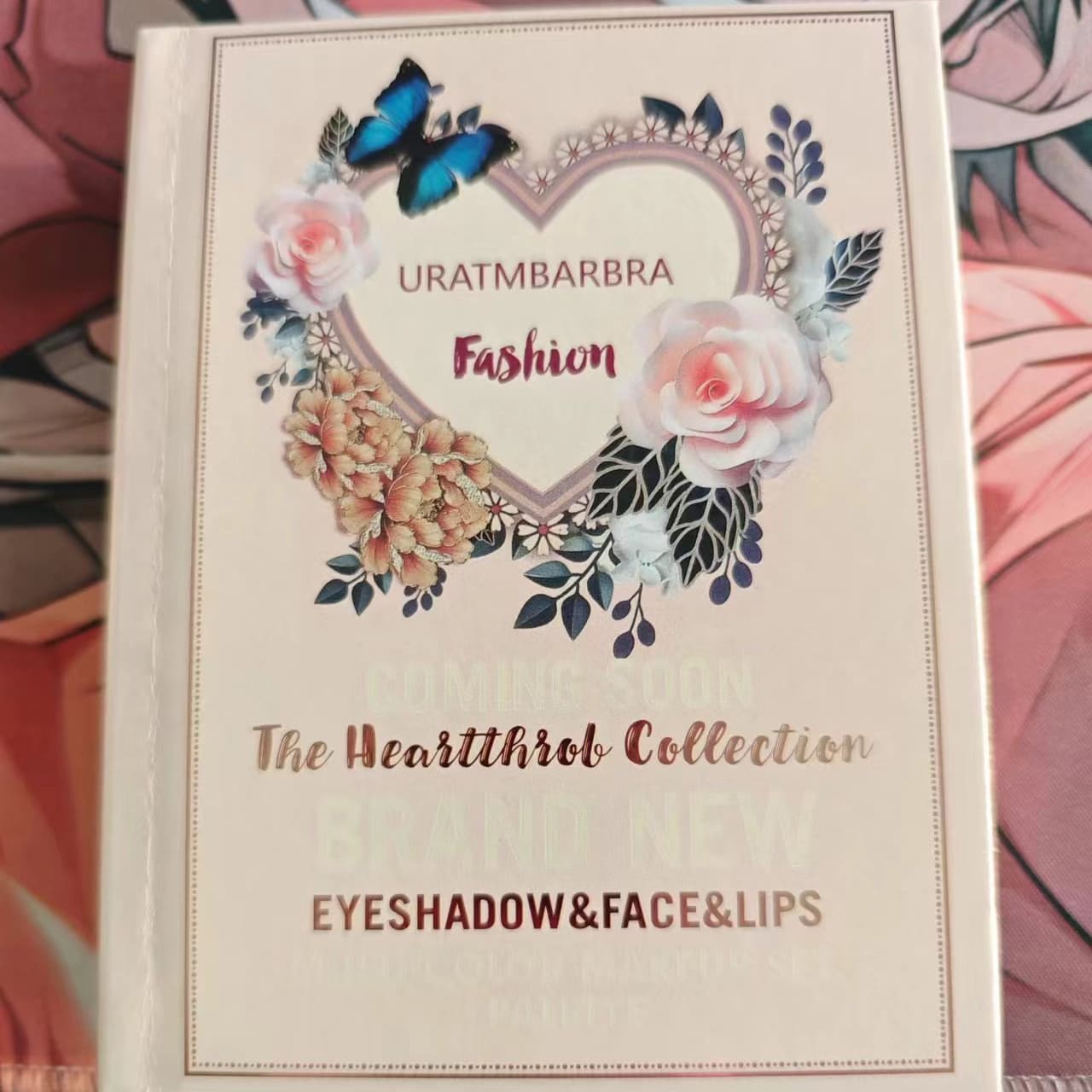 [Cross-border Exclusive] 5-Layer Eyeshadow Book Palette Pearl Matte Earth Tones Long-lasting Makeup BOOK Color