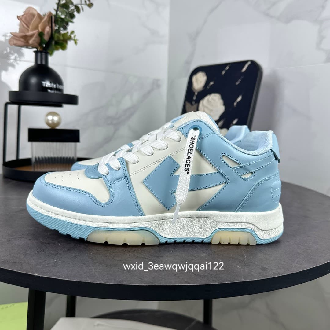 European High Version Off-White Fashion Sneakers for Men Summer Breathable Color-Block Casual Board Shoes for Women Thick Sole Export