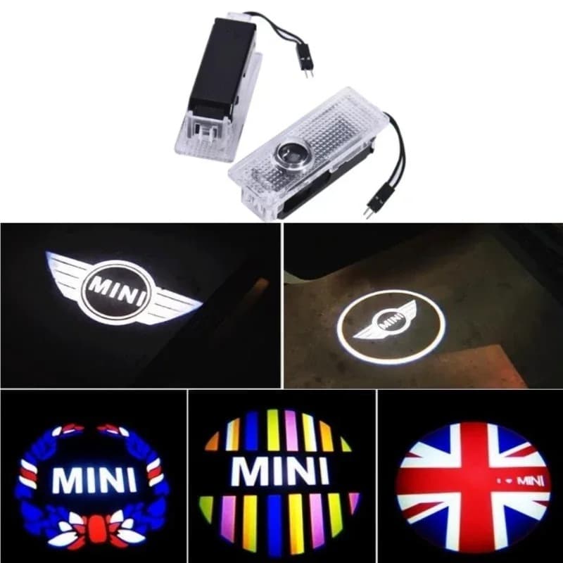 Compatible with BMW MINI Door Welcome Light Laser Projection Light Decorative Ambient Door Light