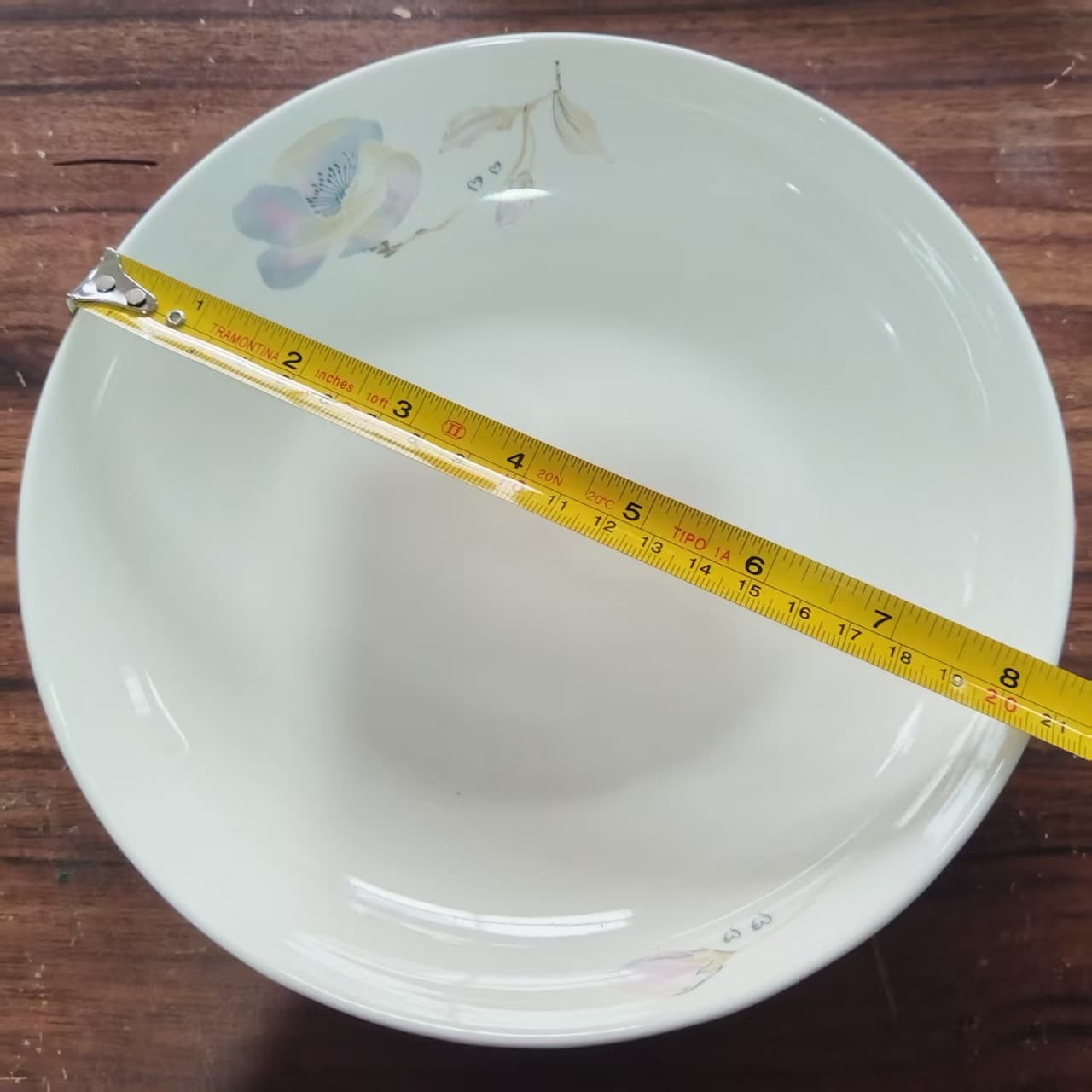 Factory Direct Ceramic Tableware Stock 8-Inch Ceramic Plates Bowls Wholesale Kitchen Restaurant Tableware