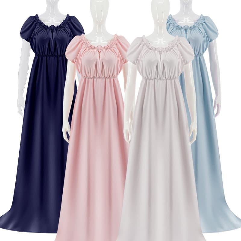 New Bridgerton Dress Medieval Vintage Ball Gown Cosplay Stage Performance Costume
