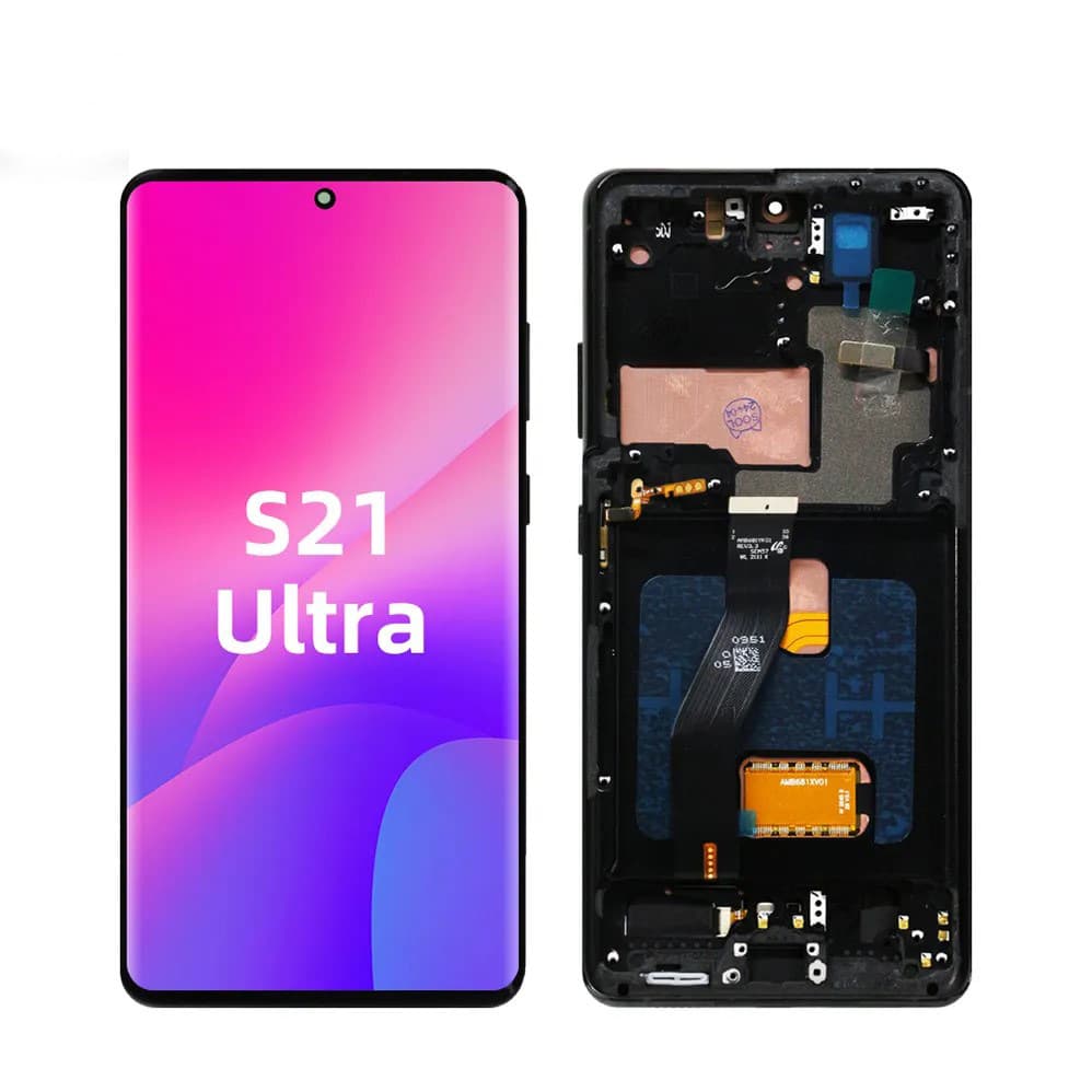 Compatible with Samsung Galaxy S21 Ultra Screen Assembly LCD Mobile Phone Display