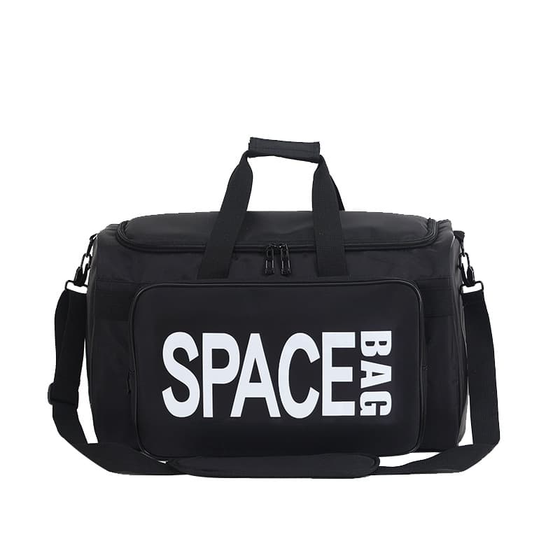Large Capacity Korean Style Short Trip Handheld Shoulder Bag, Waterproof Crossbody Bag for Business Travel and Fitness, Sneaker Storage Bag for Men and Women