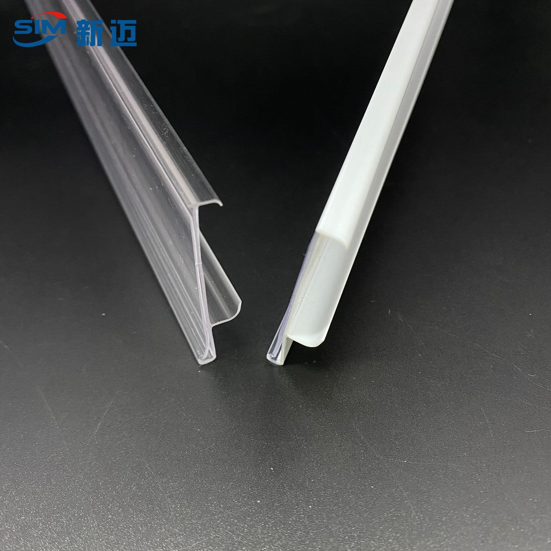 PVC Transparent Price Tag Strip for Supermarket Shelves, Label Holder, Plastic Price Card for Department Store Shelf Layer