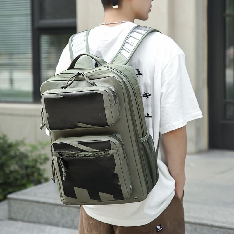 Backpack sports high school junior high school student school bag campus leisure computer travel basketball large capacity air cushion backpack