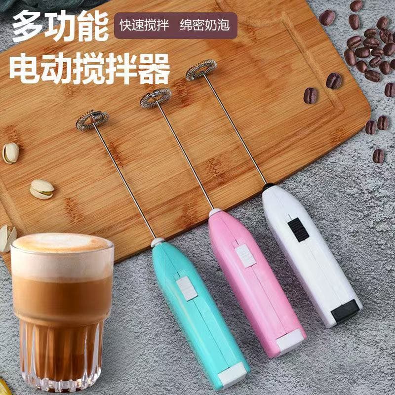 Milk Frother Coffee Stirrer Electric Frothing Cream Milk Frothing Machine Handheld Stirring Stick for Home Use