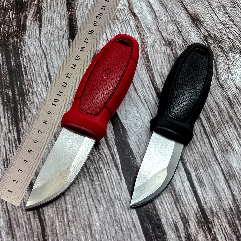 Outdoor Multi-Function Knife, Sharp High Hardness Integral Fixed Knife, Mini Pocket Knife, Tiny Knife, K-Sheath Small Fixed Knife