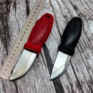 Outdoor Multi-Function Knife, Sharp High Hardness Integral Fixed Knife, Mini Pocket Knife, Tiny Knife, K-Sheath Small Fixed Knife