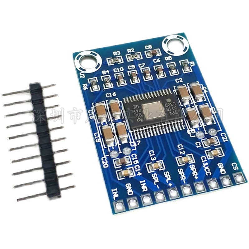 Ultra-Micro TPA3116D2 Digital Audio Amplifier Board Class D Power Amplifier Dual 50W