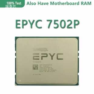 EPYC 7502P CPU 2.5GHZ 32C/64T 64M Cache 180W DDR4-2666V Sock