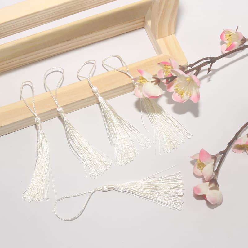 [Accessories] Folding fan with tassel, cross-border card, thank you tag, holiday greeting gift card