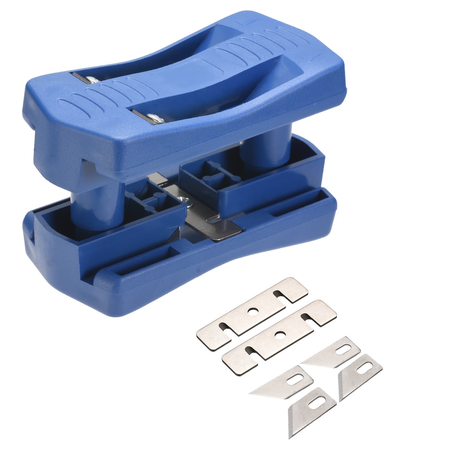 Manual edge trimmer, manual woodworking planer, edge strip scraper tool, plastic flat head, woodworking hand tool